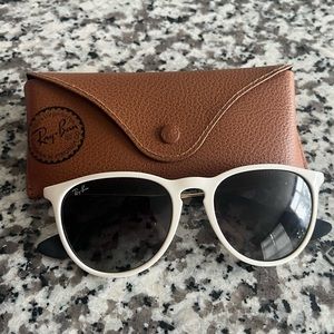 Ray-Ban Erika Sunglasses - White